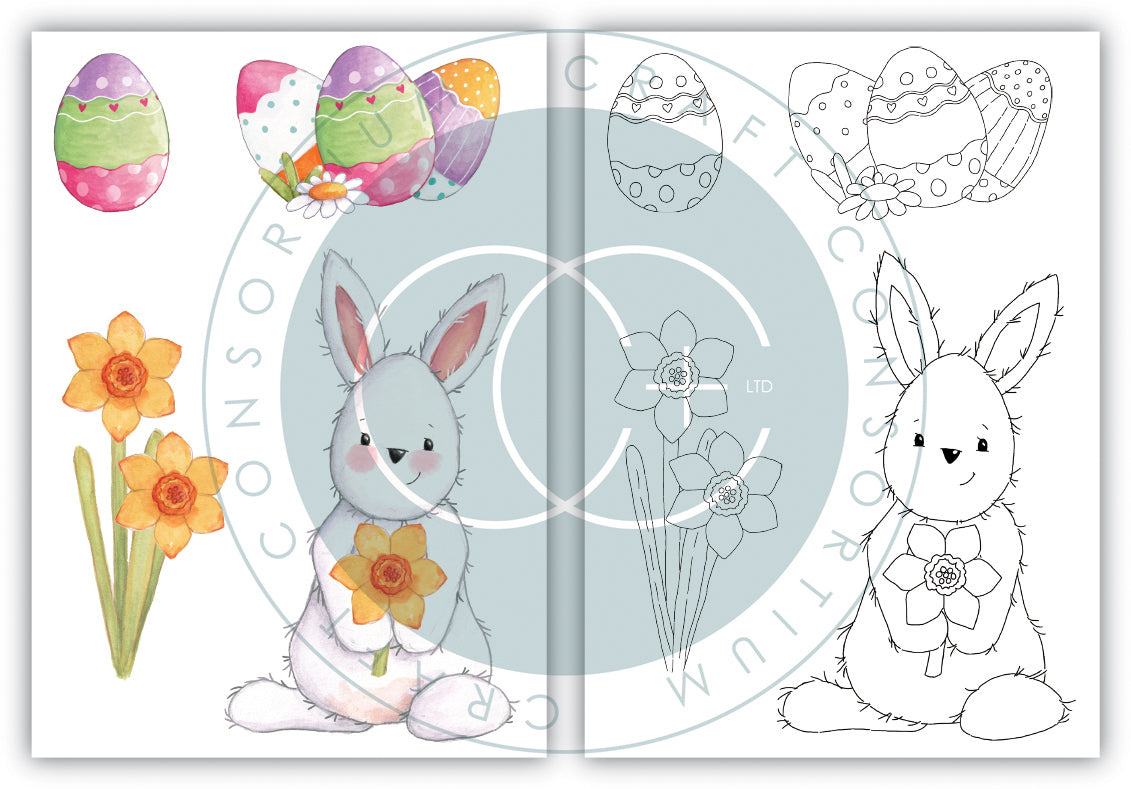 Craft Consortium Let Spring Begin - A6 Premium Marker Pad-7