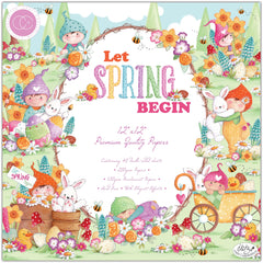 Craft Consortium Let Spring Begin - 12x12 Paper Pad-1