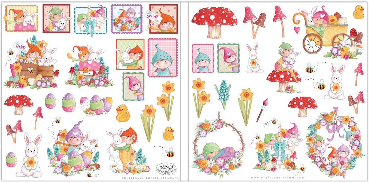 Craft Consortium Let Spring Begin - 12x12 Paper Pad-2