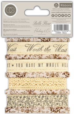Craft Consortium Belle Fleur - Lace Ribbons-3
