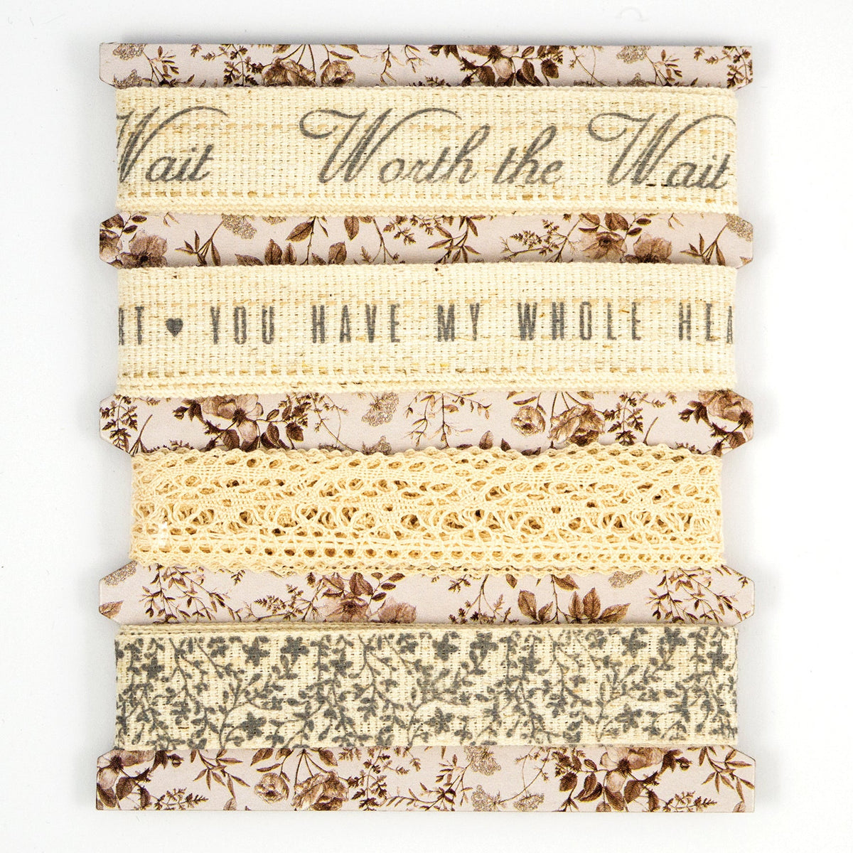 Craft Consortium Belle Fleur - Lace Ribbons-2