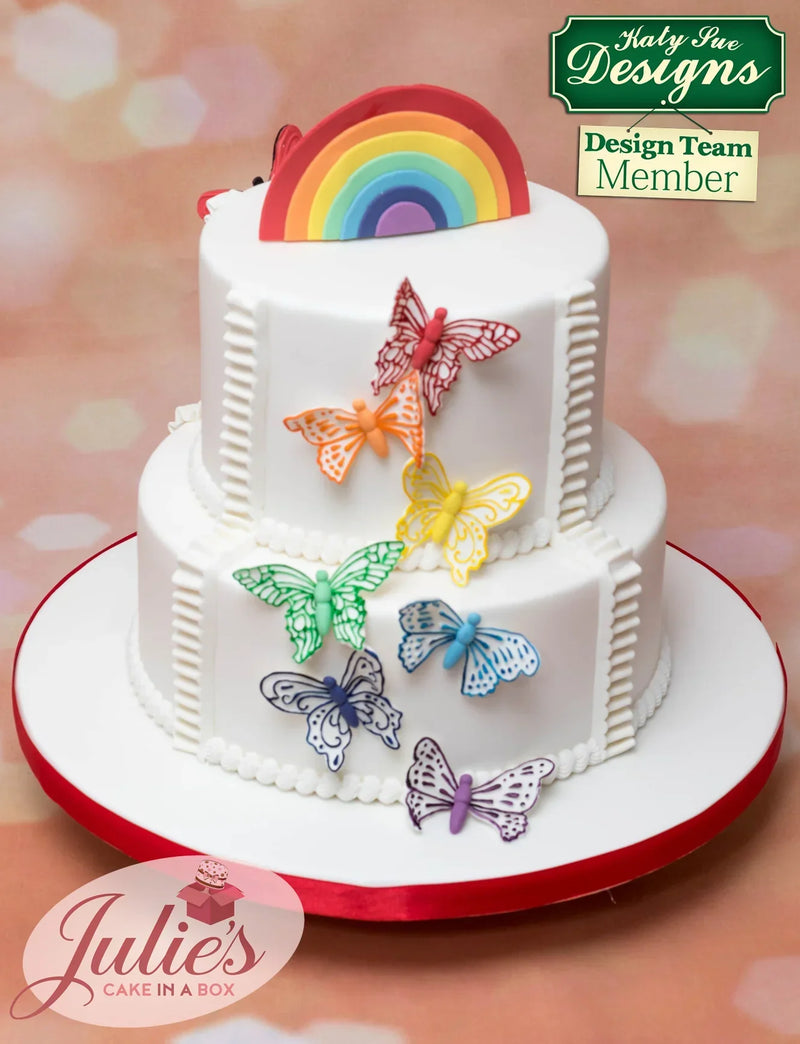 Butterfly Trio Silicone Mould-3