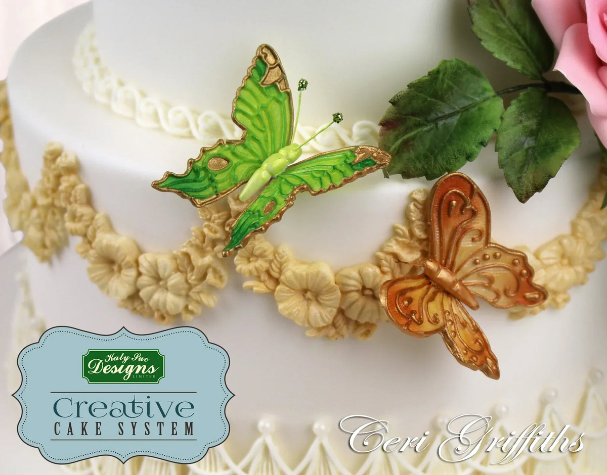 Butterfly Trio Silicone Mould-4
