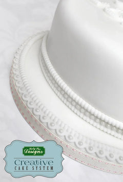 Moule en silicone Corde et Perles pour Bordures-3