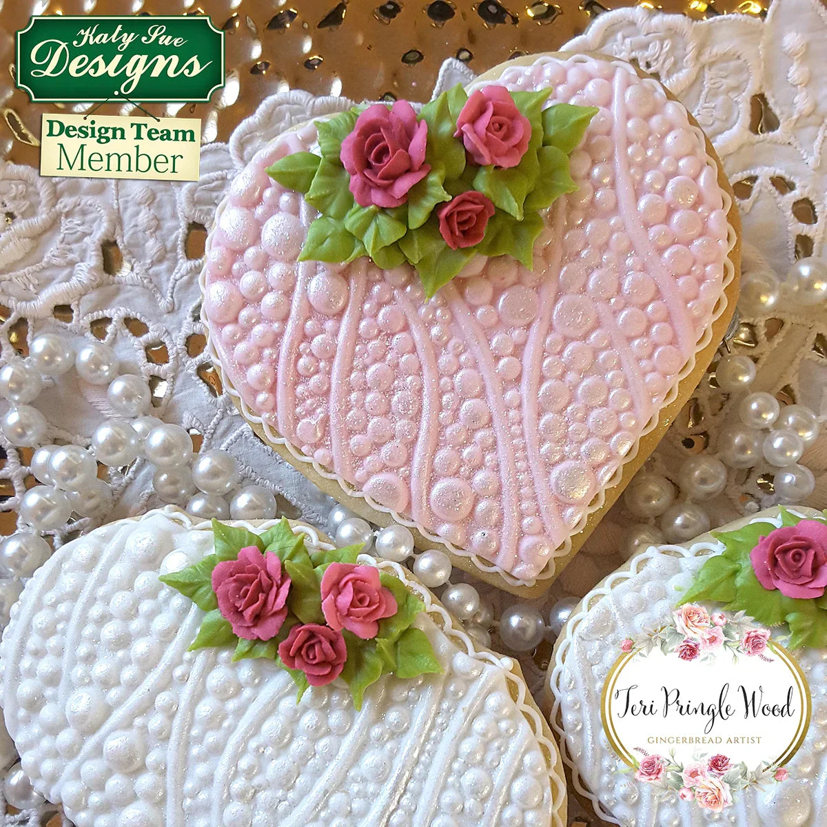 Bubbles and Pearls Silicone Mould-10