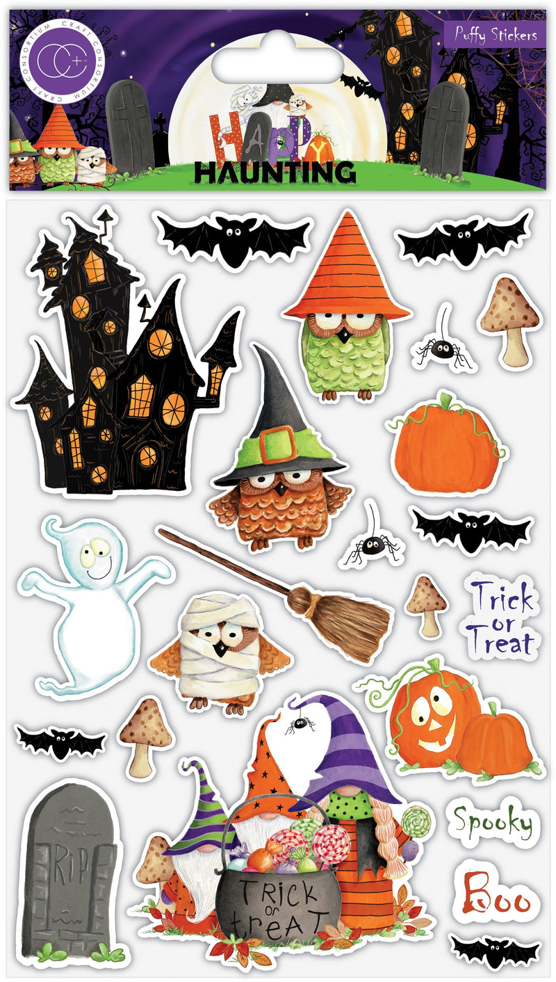 Happy Haunting - Puffy Stickers-1