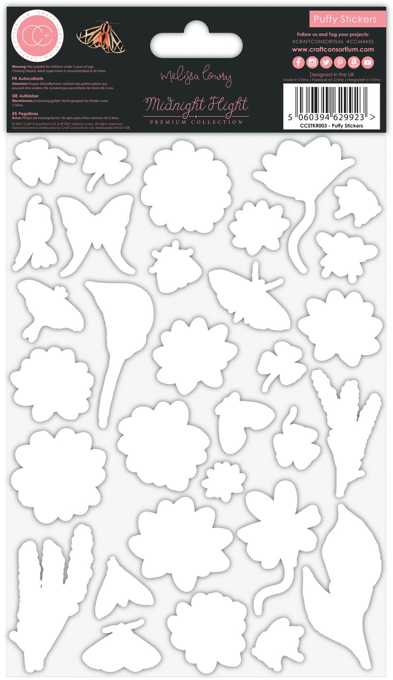Midnight Flight - Puffy Stickers-3