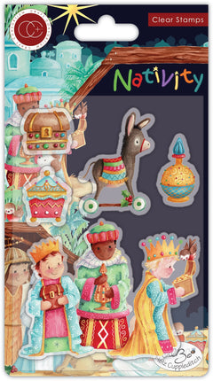 Nativity Stamp Set - Three Wise Men-1