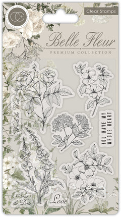 Craft Consortium Belle Fleur - Stamp Set-1