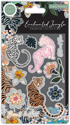 Craft Consortium Enchanted Jungle - Stamp Set-1