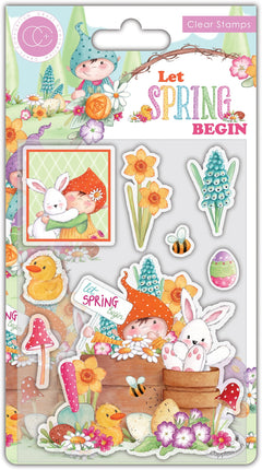 Craft Consortium Let Spring Begin - Stamp Set - Let Spring Begin-1
