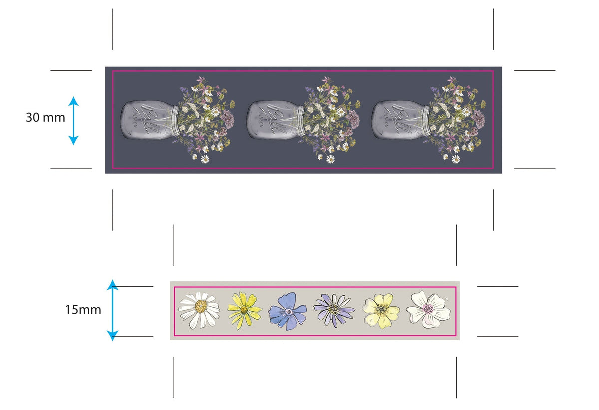 Craft Consortium Wildflower Meadow - SE - Washi-2