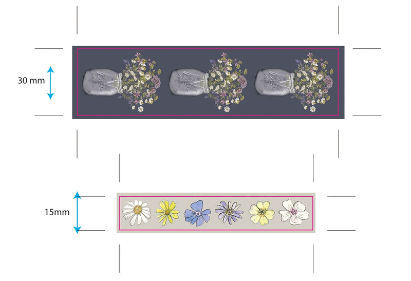 Craft Consortium Wildflower Meadow - SE - Washi-2