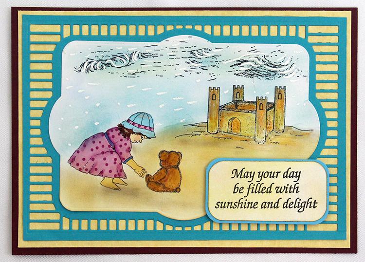 Frog's Whiskers Ink Stamp - Sandcastle-2