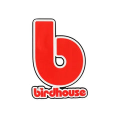 Birdhouse 'B Logo' Sticker - Red-1