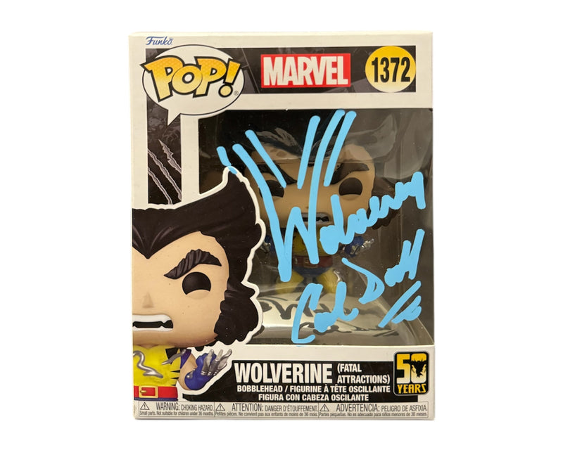 Cal Dodd Autographed Funko Pop Marvel #1372 X-Men Wolverine Fatal Attractions-1