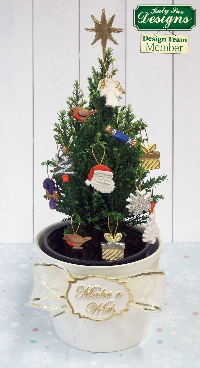 Christmas Embellishments Silicone Mould-4