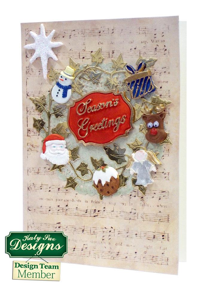 Christmas Embellishments Silicone Mould-5
