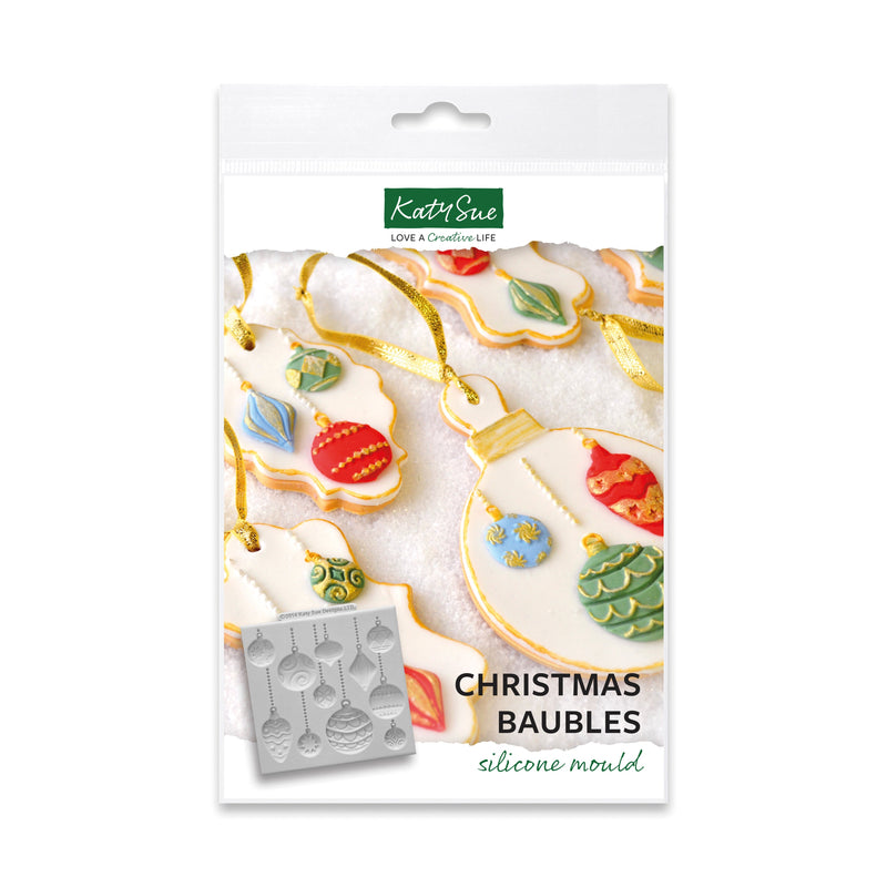 Moule en silicone pour boules de Noël-1