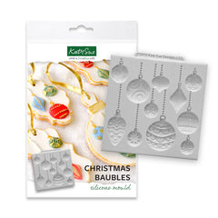 Moule en silicone pour boules de Noël-2
