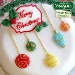 Moule en silicone pour boules de Noël-3