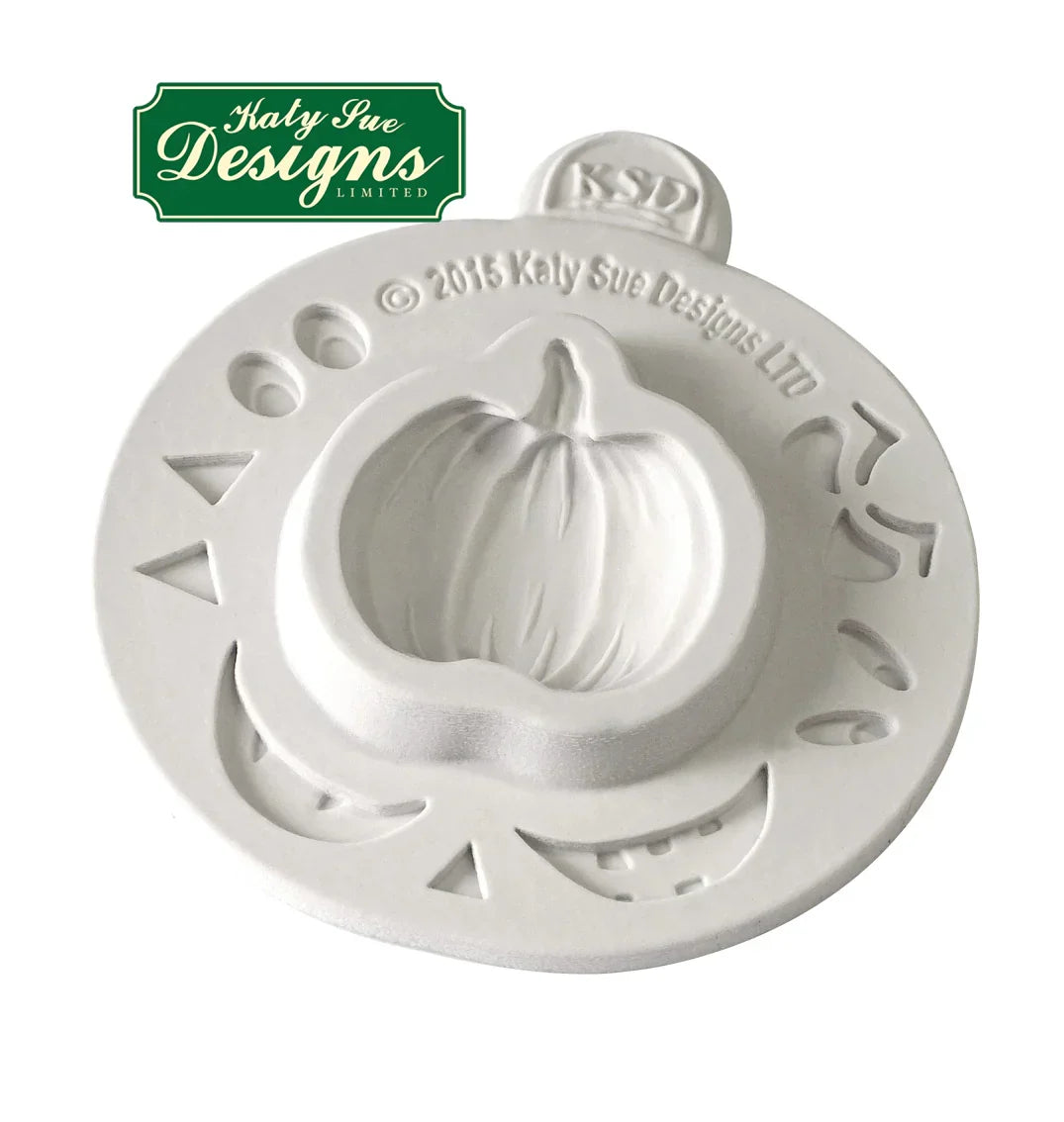 Pumpkin Face Silicone Mould-2