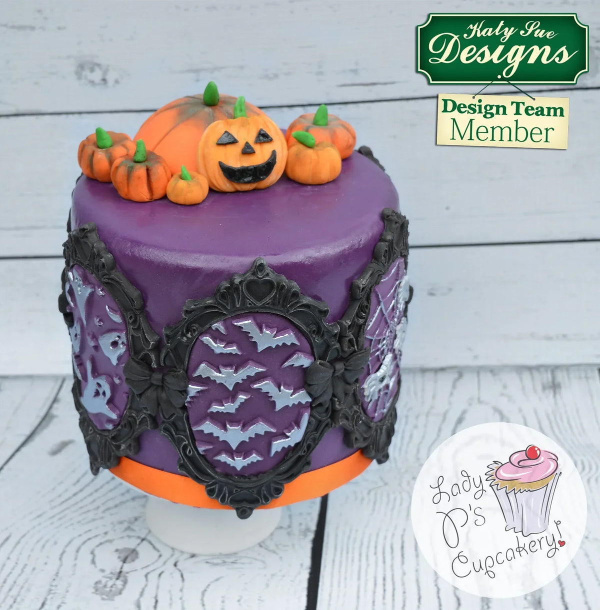 Pumpkin Face Silicone Mould-6