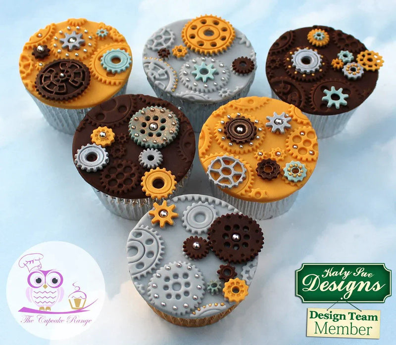 Cogs & Wheels Silicone Mould-11
