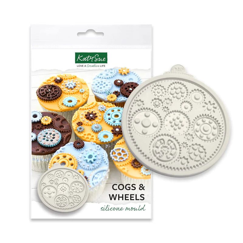 Cogs & Wheels Silicone Mould-2