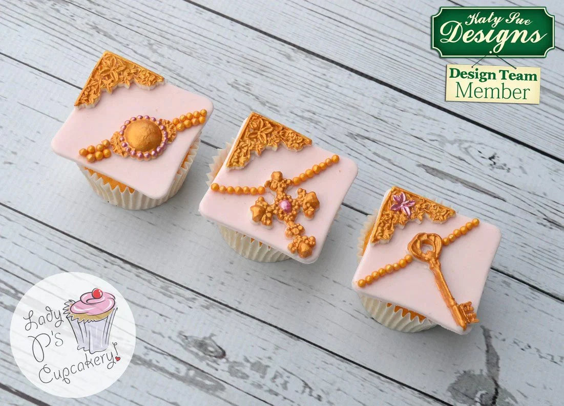 Decorative Corner Collection Silicone Mould-16