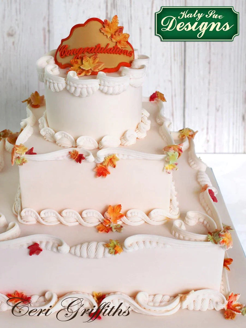 Maple Leaves Silicone Mould-11