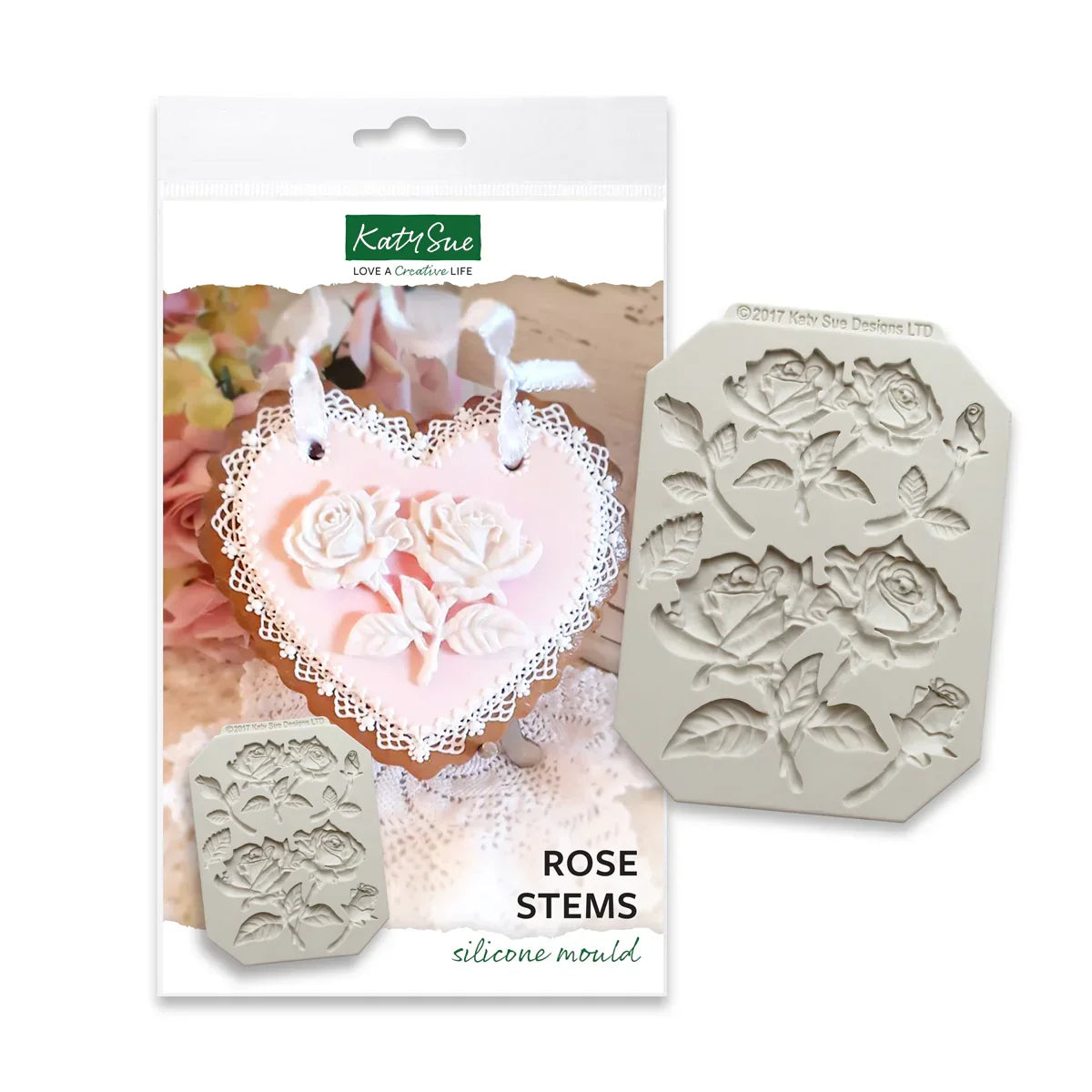 Rose Stems Silicone Mould-2