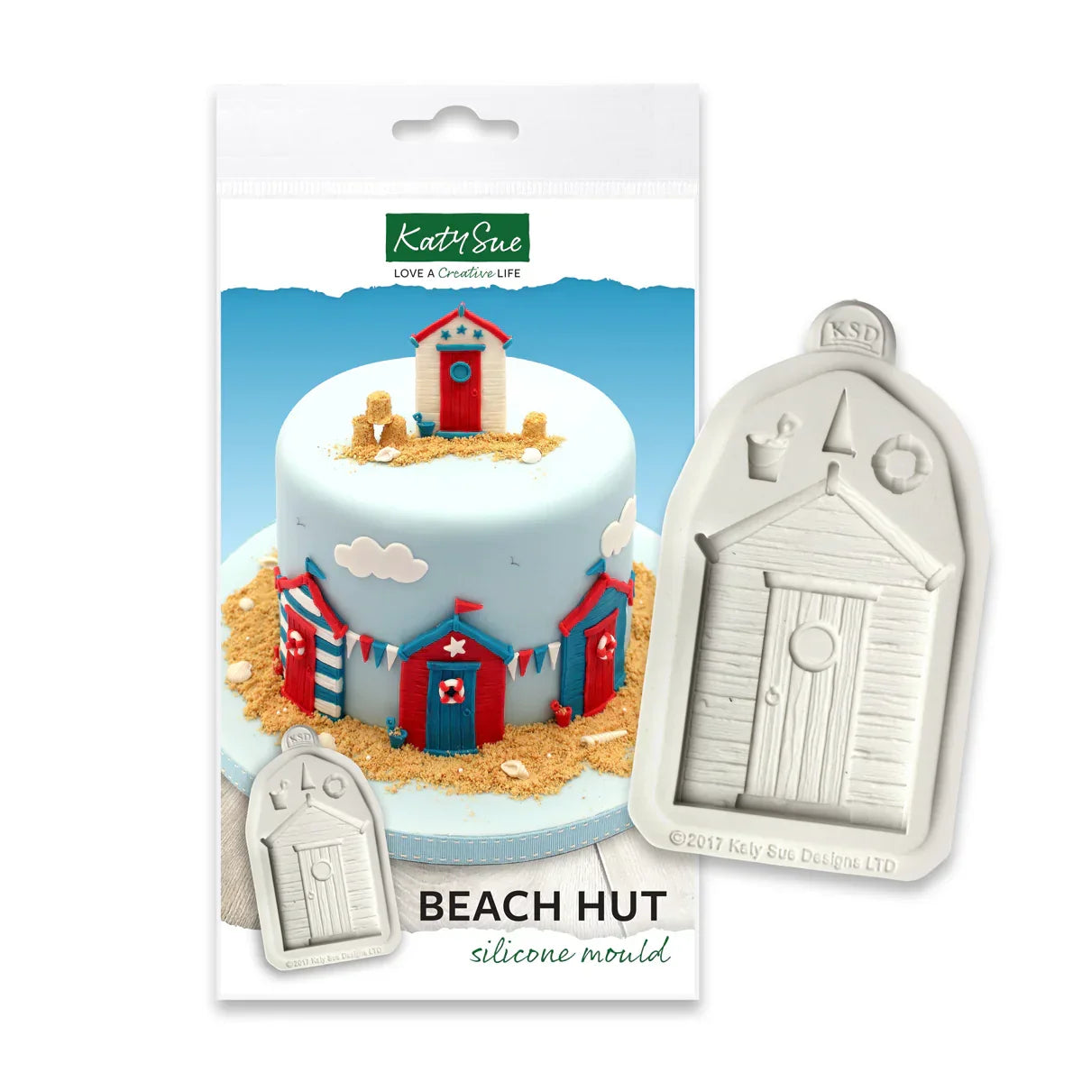 Beach Hut Silicone Mould-2