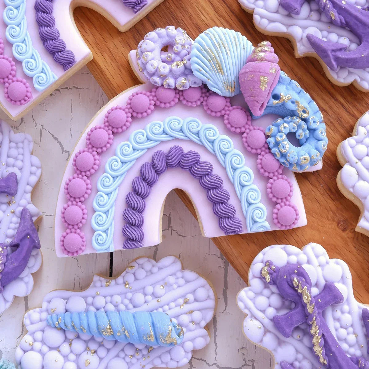 Seashells Silicone Mould-5