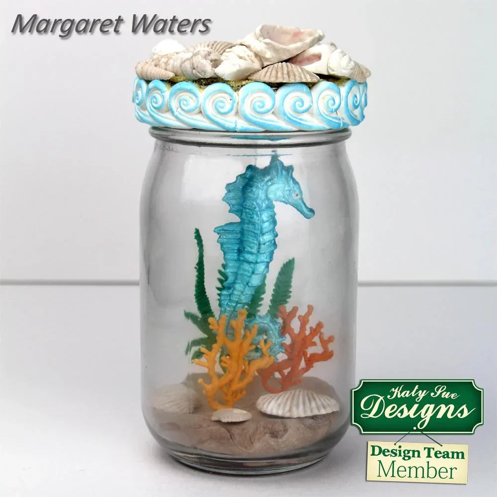 Seahorses Silicone Mould-4