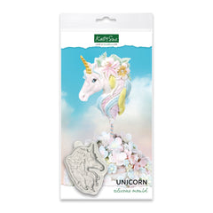 Molde de silicona de unicornio-1