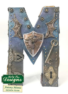 Molde de silicona con forma de escudos-7