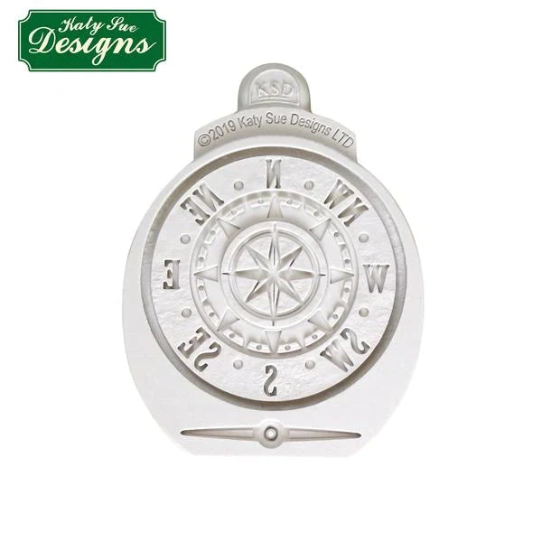 Antique Compass Silicone Mould-3