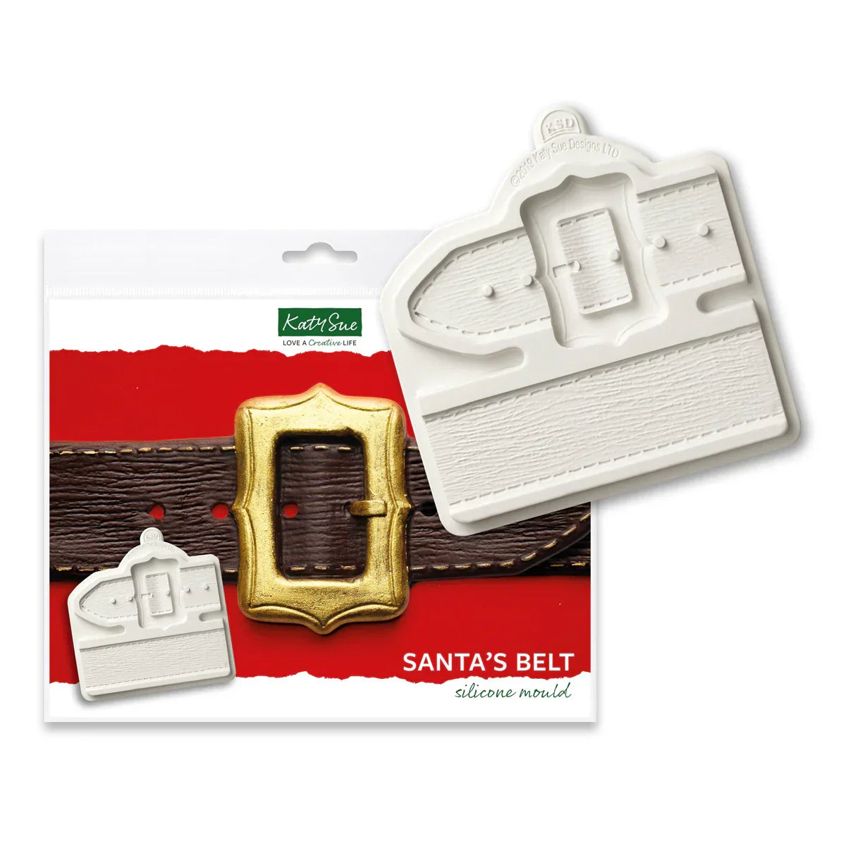 Santa's Belt Silicone Mould-2