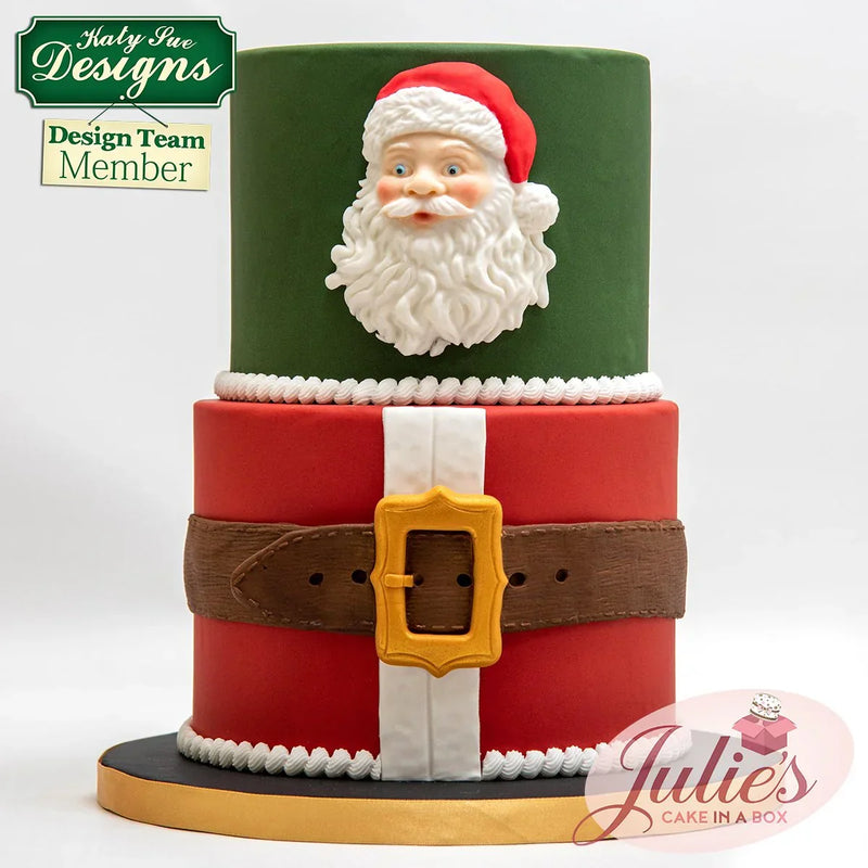 Santa's Belt Silicone Mould-6
