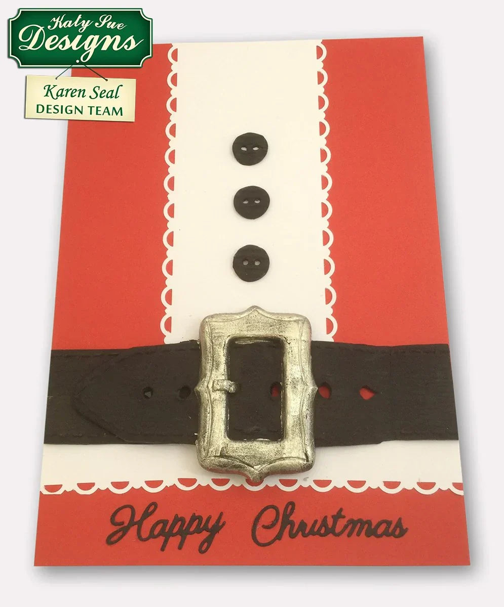 Santa's Belt Silicone Mould-7