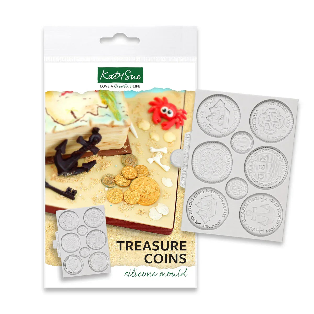 Treasure Coins Silicone Mould-2