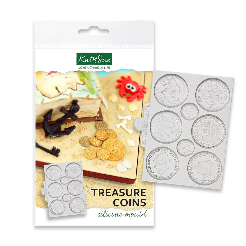 Treasure Coins Silicone Mould-2