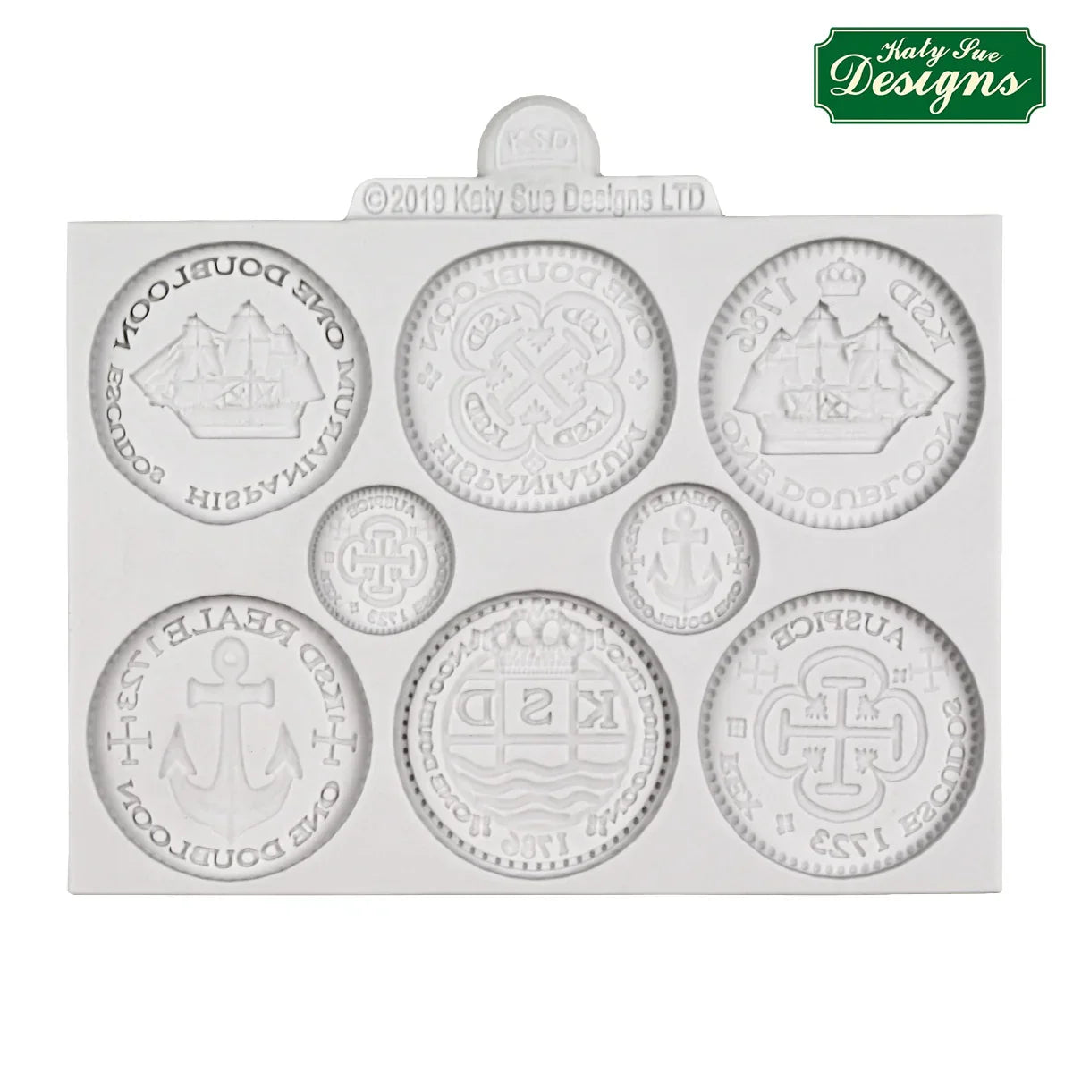 Treasure Coins Silicone Mould-3