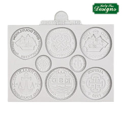 Treasure Coins Silicone Mould-3