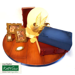 Large Vintage Frame Silicone Mould-5