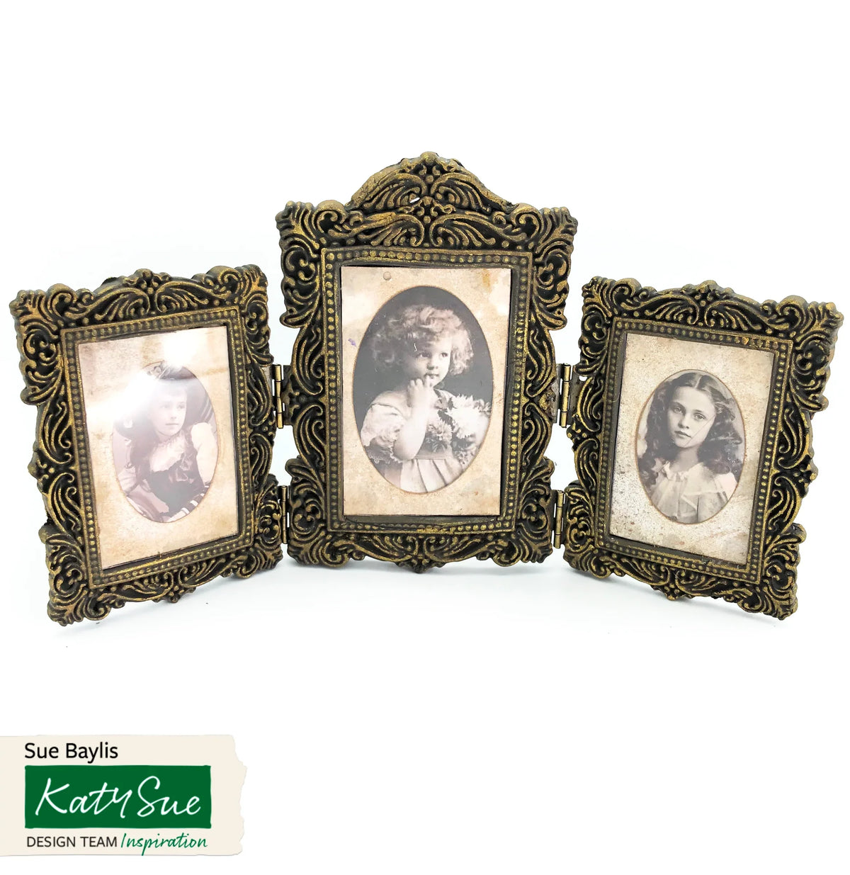 Large Vintage Frame Silicone Mould-6