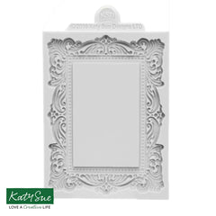 Medium Vintage Frame Silicone Mould-2