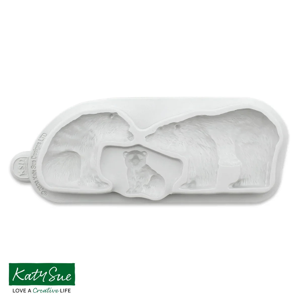 Polar Bear Family Silicone Mould-2