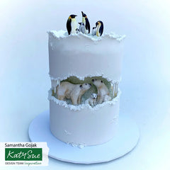 Polar Bear Family Silicone Mould-5